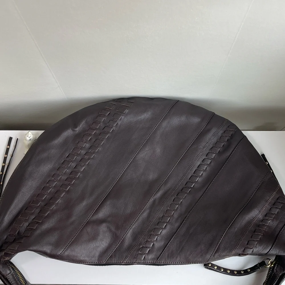 orYANY Tori Washed Lamb Leather Hobo Bag